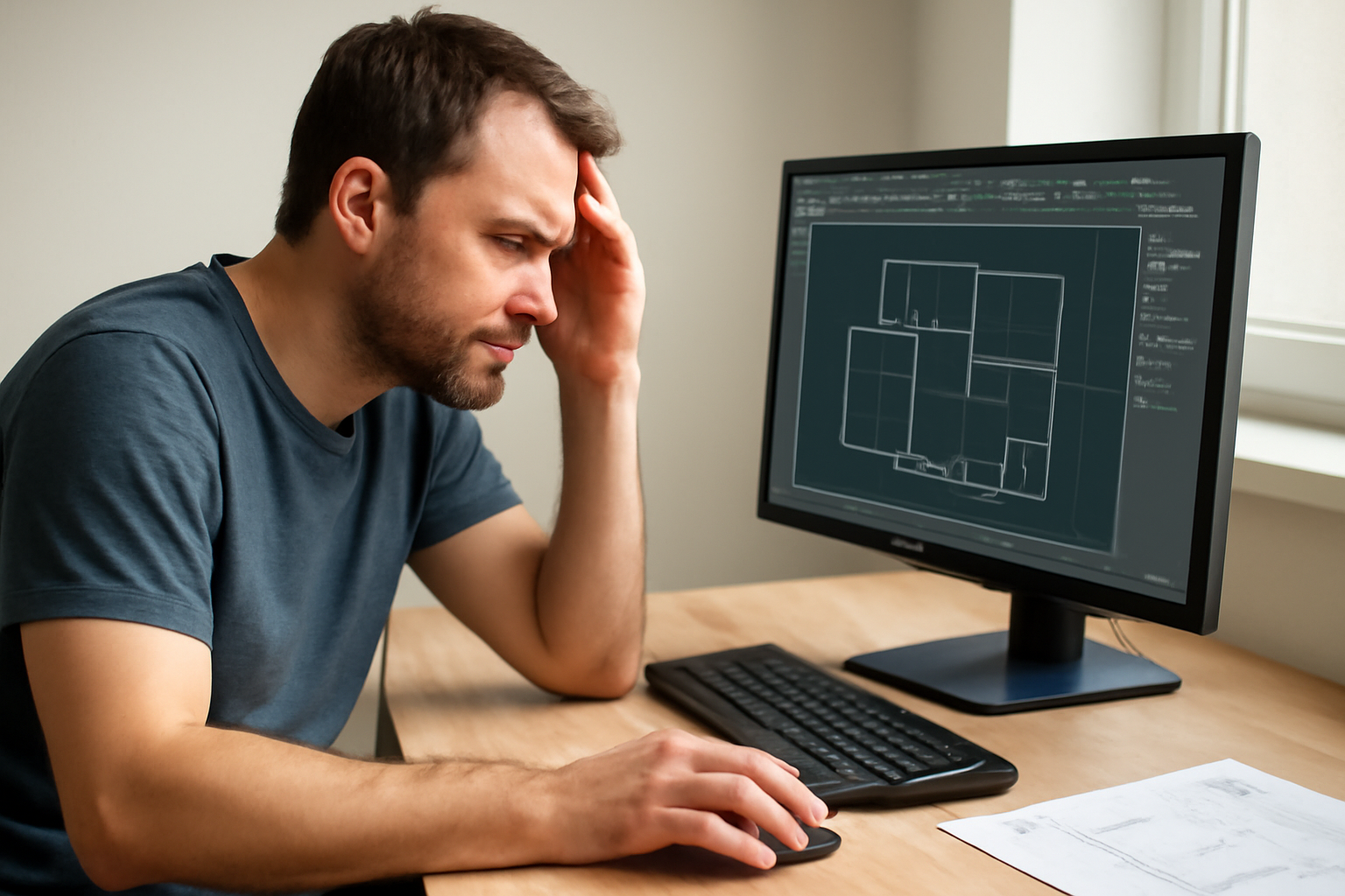 AutoCAD тормозит