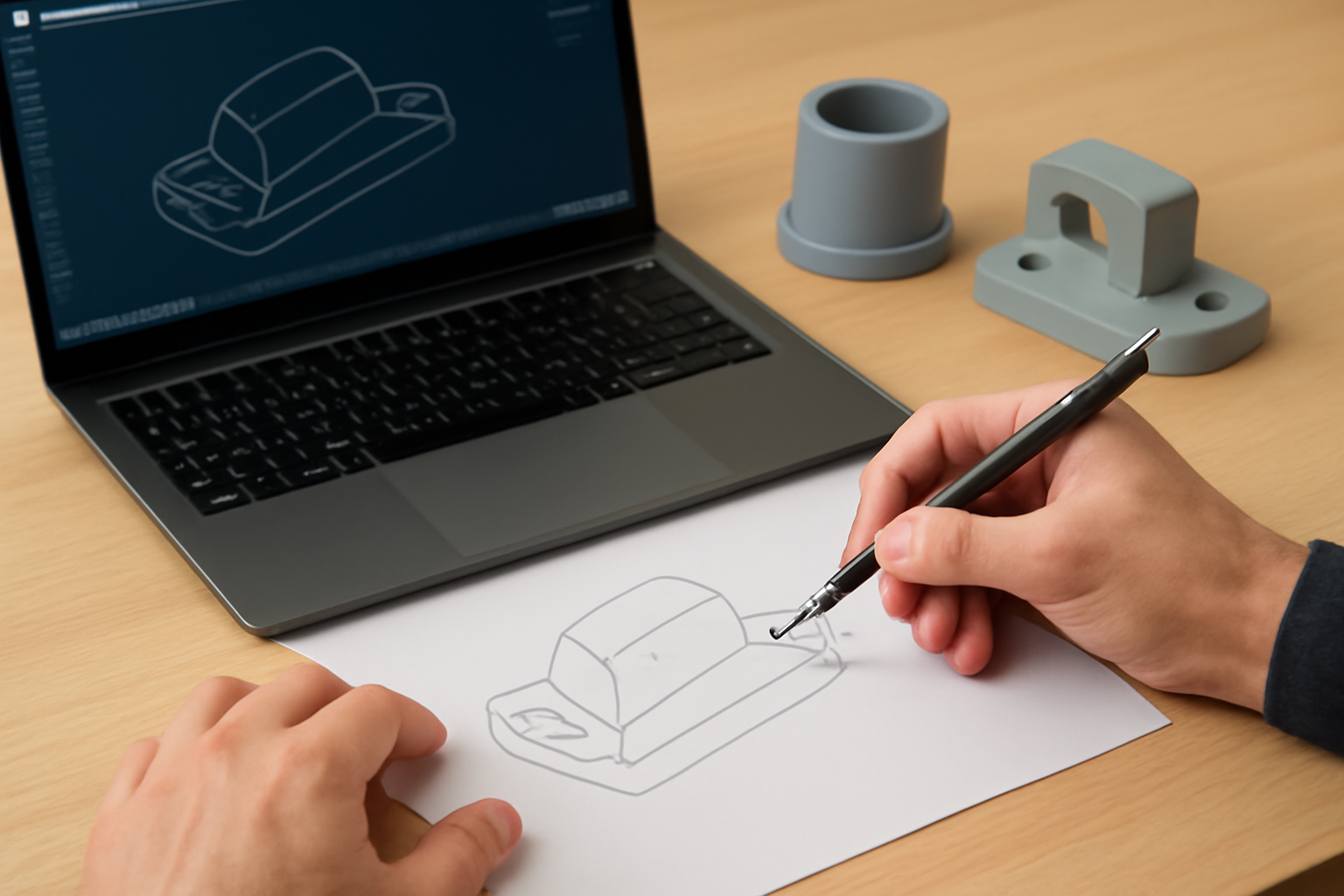 D-моделирование детали в AutoCAD: машиностроительная практика
