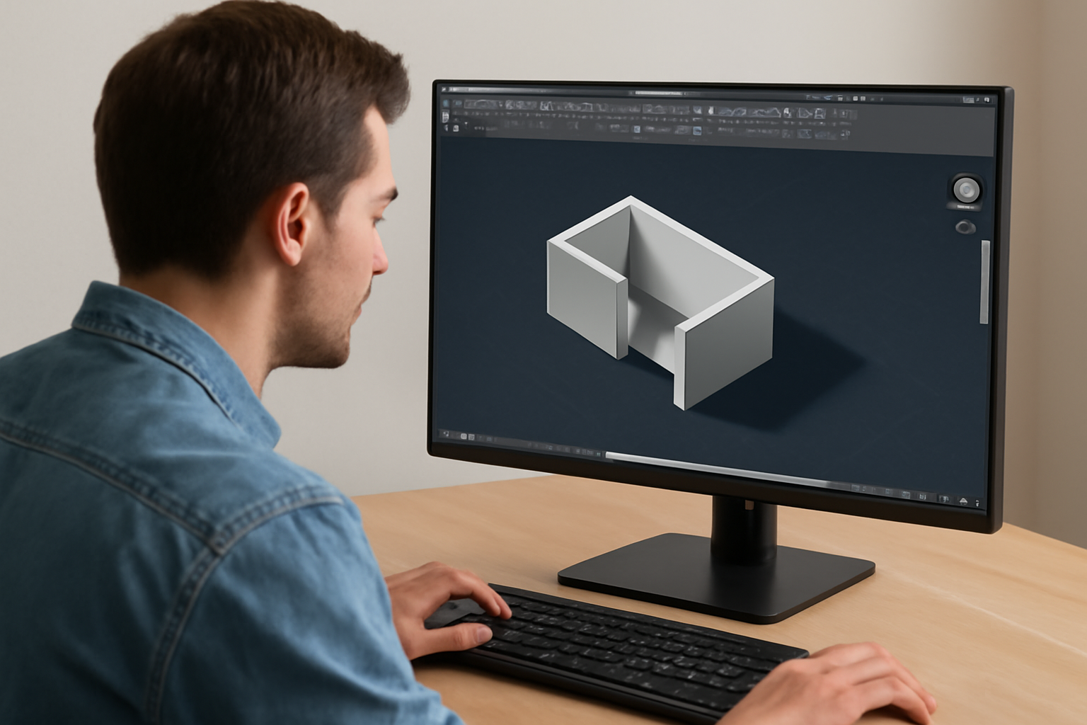 Тени в AutoCAD 3D